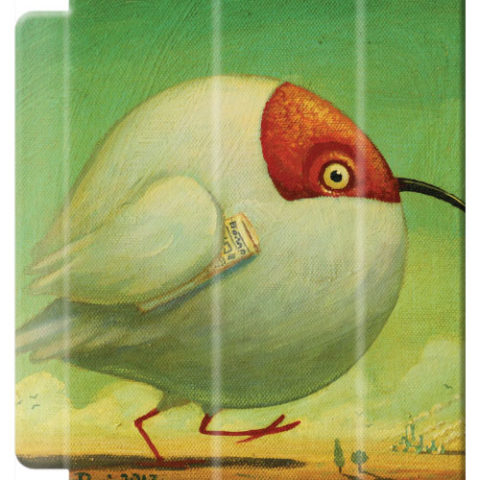 © Paolo Rui; tablet cover, birds, Crested Ibis
